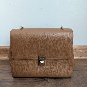 Furla Joann Top Handle Leather Bag